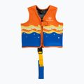 AQUASTIC Junior oranžová/modrá vesta