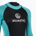 Dámsky plavecký neoprénový oblek AQUASTIC Wavey LG WMNS 2 mm black/mint 4