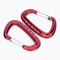 Karabína na montáž hamaku KADVA Hammock Carabinier červená 4