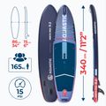 SUP doska AQUASTIC Perth Pro 11'2" allround navy blue 20
