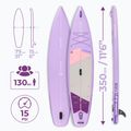 SUP AQUASTIC Touring board 11'6" fialová 19