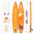 SUP AQUASTIC Touring 12'6" doska oranžová 20