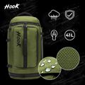 Batoh HOOK FIGHTING Camp 2v1 Duffel 41 l zelená 2