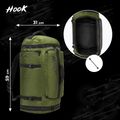 Batoh HOOK FIGHTING Camp 2v1 Duffel 41 l zelená 18