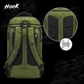 Batoh HOOK FIGHTING Camp 2v1 Duffel 41 l zelená 19
