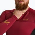 Pánsky rashguard s dlhým rukávom HOOK FIGHTING Base red 6