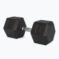 Pogumované činky TREXO Hex 37,5 kg