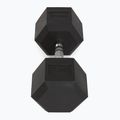 Pogumované činky TREXO Hex 37,5 kg 3