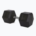 Pogumované činky TREXO Hex 40 kg