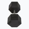 Pogumované činky TREXO Hex 40 kg 3