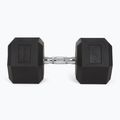 Pogumované činky TREXO Hex 40 kg 4