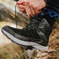 Pánske trekingové topánky KADVA Ascent Mid WaterProof čierne 4