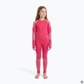 Komplet termoregulačnej bielizne pre deti KADVA Frosty Jrg Set bezšvový ružový