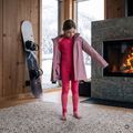 Komplet termoregulačnej bielizne pre deti KADVA Frosty Jrg Set bezšvový ružový 6
