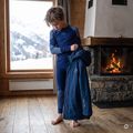 Komplet termoregulačnej bielizne pre deti KADVA Frosty Jrb Set bezšvový tmavomodrý 5