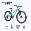Detský bicykel ATTABO JR 24 zelený 2