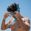 AQUASTIC Jetty šnorchlovací set maska + šnorchel + plutvy modrá 16