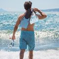 AQUASTIC Shoal šnorchlovací set maska + šnorchel + plutvy modrá 15