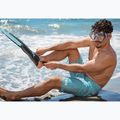 AQUASTIC Shoal šnorchlovací set maska + šnorchel + plutvy modrá 16