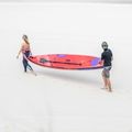 AQUASTIC 3-dielne SUP pádlo 140-180 cm čierne AQS-SPD001 12