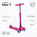 HUMBAKA Mini T ružová detská trojkolka HBK-S6T 2