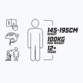 Detská kolobežka ATTABO 145 modrá ATB-145 12