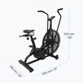 Vzduchový stacionárny bicykel Xebex Air 1000 black 8