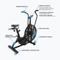 Vzduchový stacionárny bicykel Xebex Air 1000 black 9