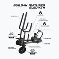 Sane na silový tréning XEBEX XT4 Sled black 5
