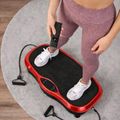 Vibračná platforma Extralink Moonwalk Spin Move black/red 10