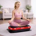 Vibračná platforma Extralink Moonwalk Spin Move black/red 11