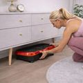 Vibračná platforma Extralink Moonwalk Spin Move black/red 12
