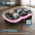 Vibračná platforma Extralink Moonwalk Spin Move black/pink 11
