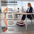 Vibračná platforma Extralink Moonwalk Spin Move black/pink 14