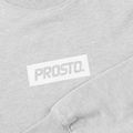 Pánska mikina PROSTO Crewneck Bokz sivá 3