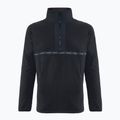 Pánske mikiny PROSTO Half Zip Fleece Nero black