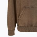 Pánska mikina PROSTO Checked Hoodie dark brown 3