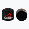 Boxerské bandáže Overlord elastické 400 cm black 2