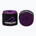 Boxerské bandáže Overlord elastické 400 cm purple 2