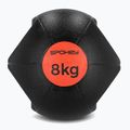Spokey Gripi 8kg medicinbal čierno-červený 929866 2