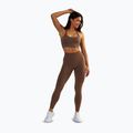 Dámske fitness legíny BeShaped Gym Queen brown 2