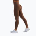 Dámske fitness legíny BeShaped Gym Queen brown 5