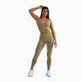 Dámske fitness legíny BeShaped Gym Queen taupe 2
