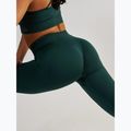 Dámske fitness legíny BeShaped Shape Up dark green 7
