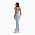 Dámske fitness legíny BeShaped Shape Up dark light blue 3