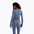 Dámsky fitness top BeShaped Femme Force LS light blue 4
