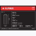 Spací vak Alpinus Warm 1350 ľavý čierny 6