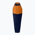 Spací vak Alpinus Ultralight 850 pravý oranžový/zelený