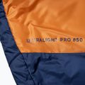 Spací vak Alpinus Ultralight 850 pravý oranžový/zelený 5