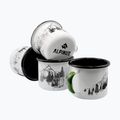 Turistický hrnček Alpinus Enamelled White Bear 2